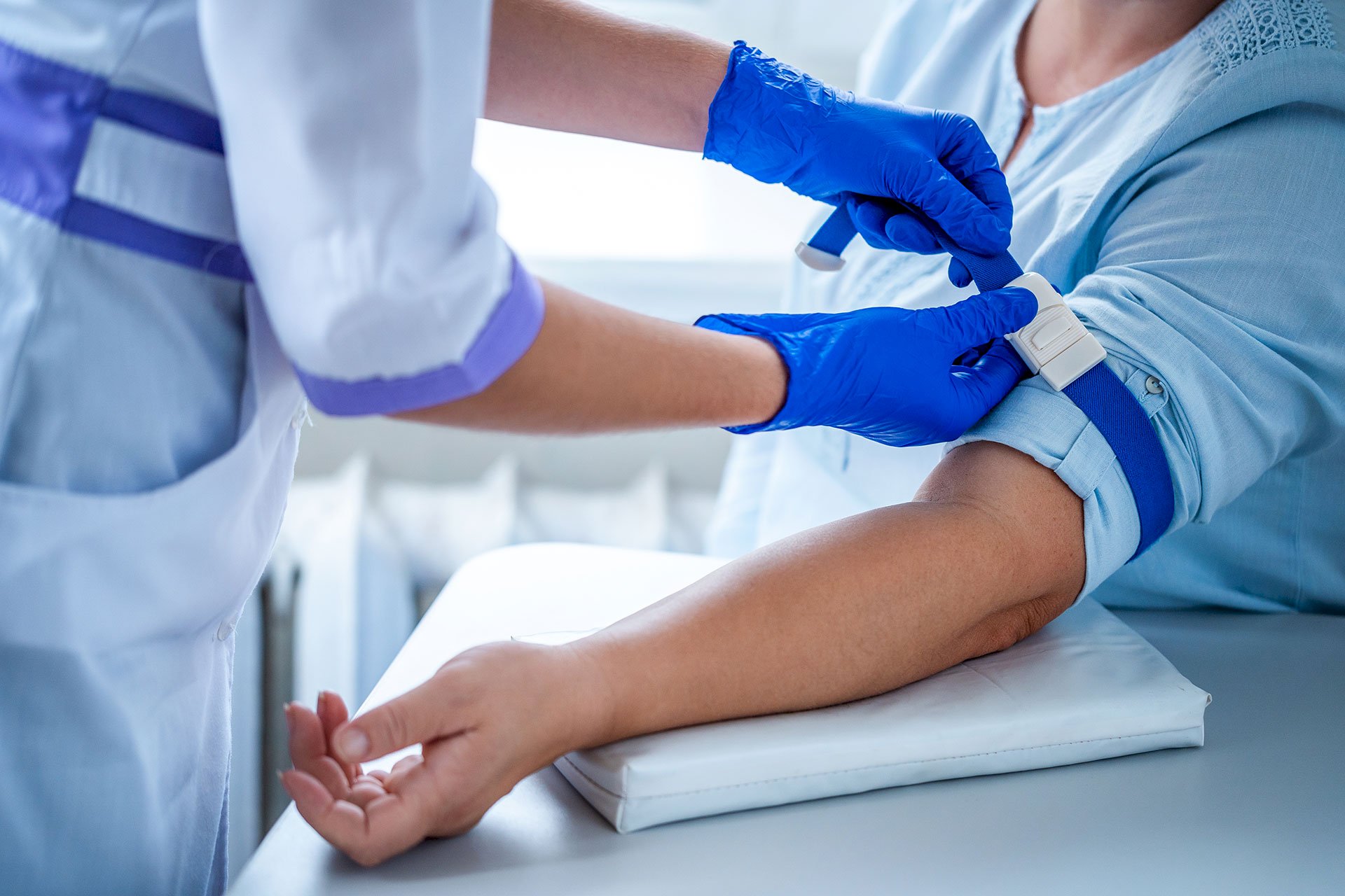 Punkt pobrań materiału do badań laboratoryjnych